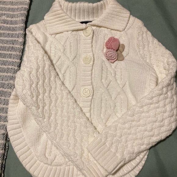 Cynthia Rawley Knit Sweater Girls Size 4 - Picture 1 of 4